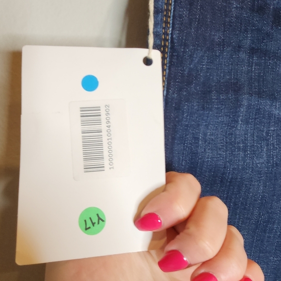 NWT Miss Sixty Soul Lowrise Darkwash Skinny Jeans Womens Size 24 - Picture 15 of 16